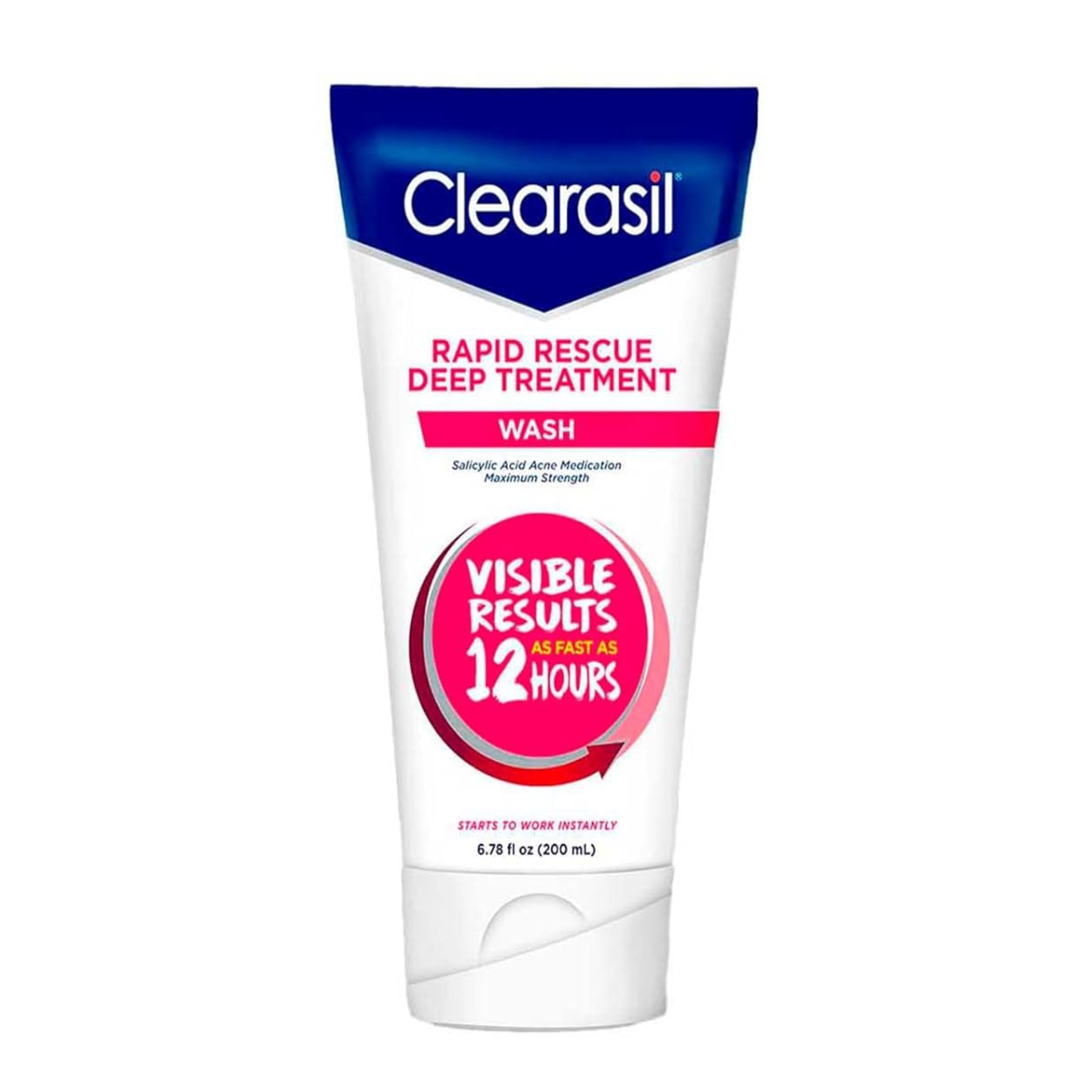 Clearasil, Rapid Rescue Deep Treatment Wash, Acne-Fighting Formula for Normal to Oily Skin, 6.78 fl oz