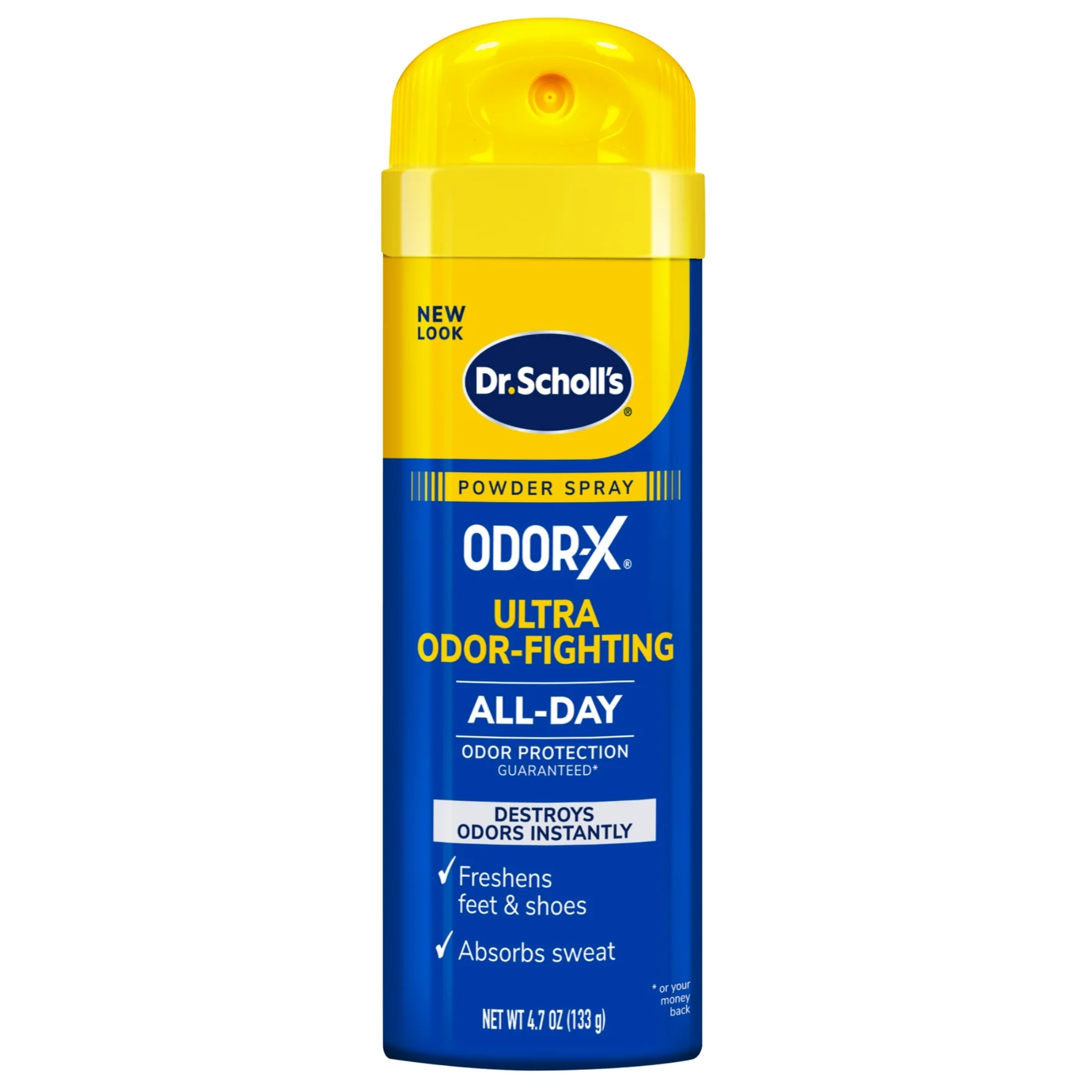 Dr. Scholl’s Odor-X Odor-Fighting Spray Powder, Unscented, 4.7 oz