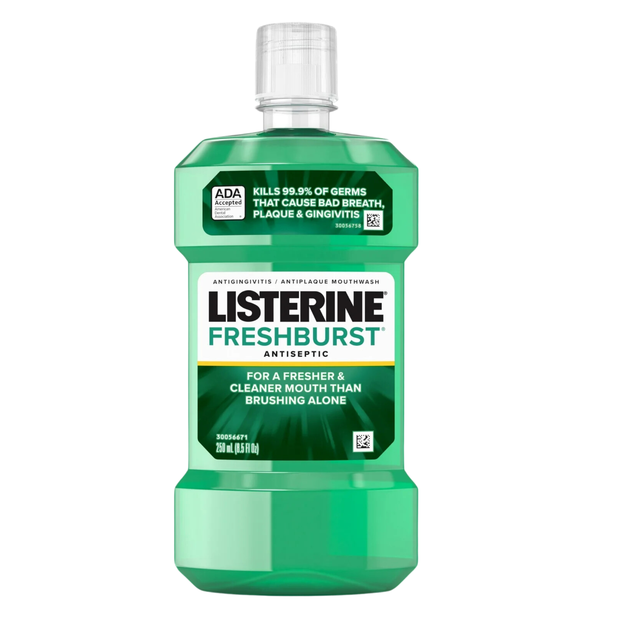 Listerine, Freshburst Antiseptic Mouthwash, Mint Flavor for Oral Care, 8.5 fl oz (250 mL)