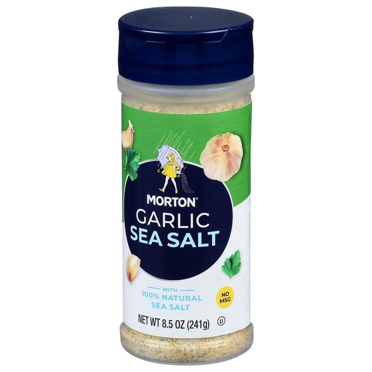 MORTONS SEA SALT & GARLIC