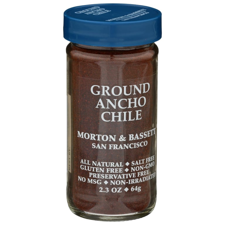 MORTON & BASSETT CHILI ANCHO POWDER GRND