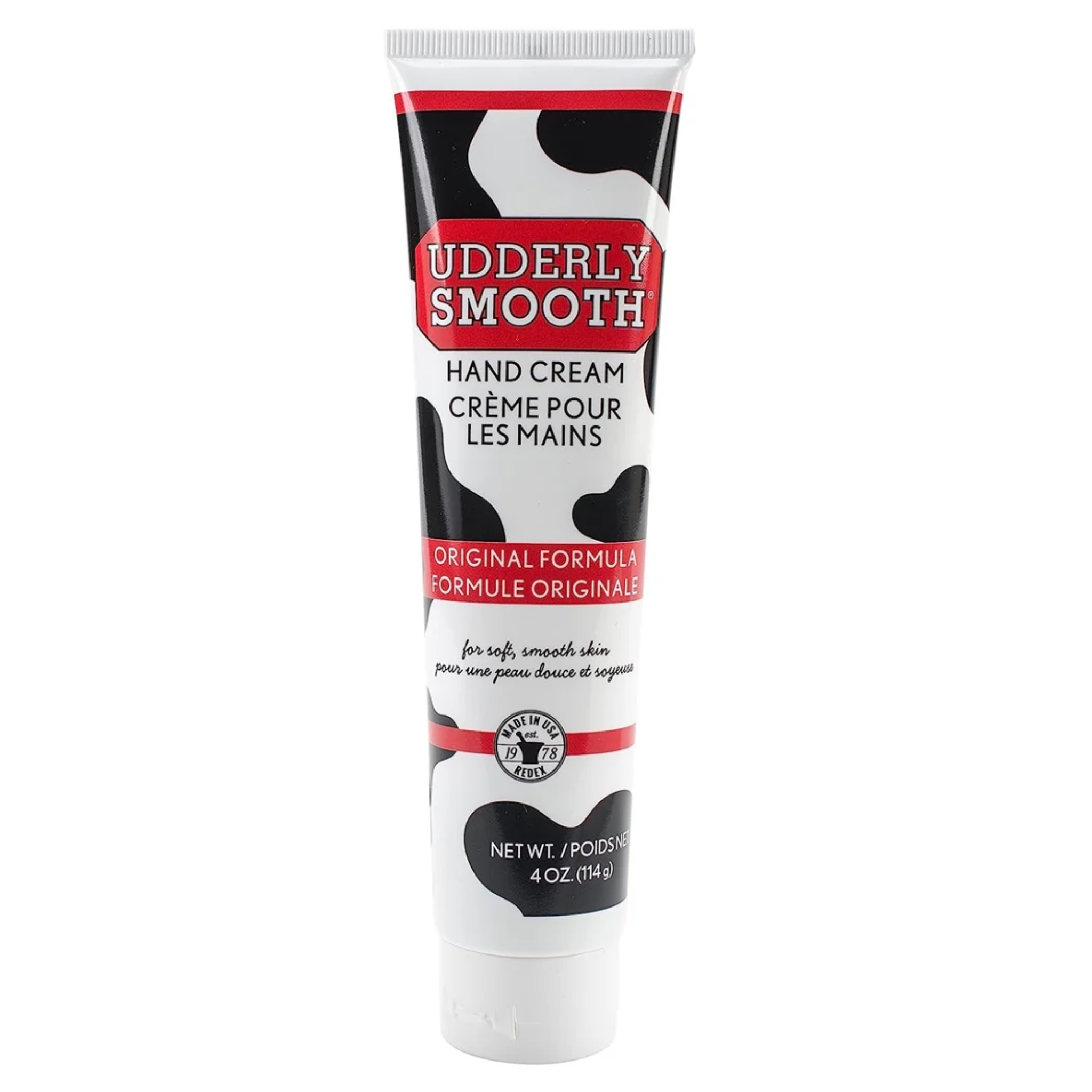 Udderly Smooth, Hand Cream, Non-Greasy Moisturizer for Soft Hands, 4 oz